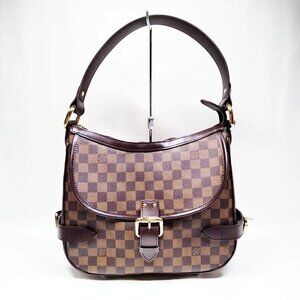 Authentic Louis Vuitton Highbury Damier Ebene Shoulder Bag LV Crossbody